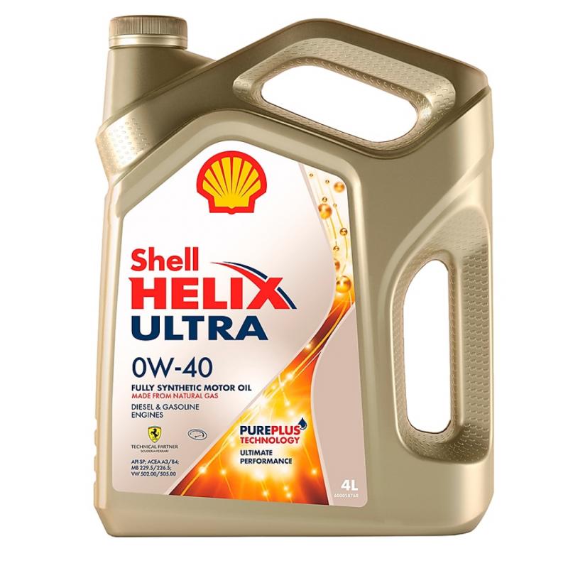 Shell Helix Ultra 0W-40 4л.