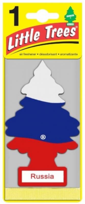 CAR-FRESHNER Ароматизатор 19974 "Елочка Российский Флаг"