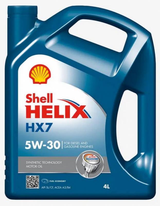 Shell Helix HX7 5W-30 4л.