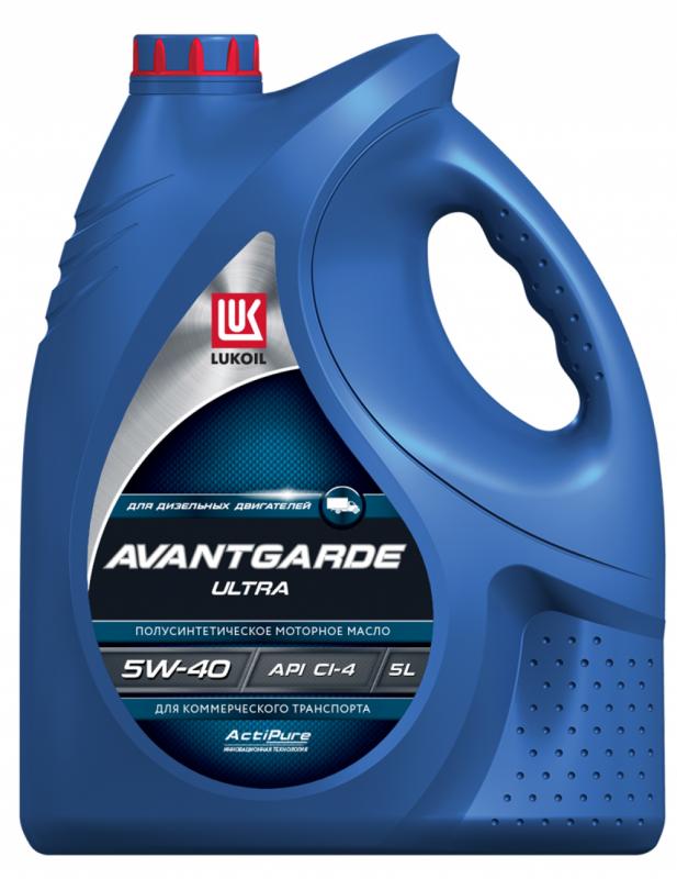 ЛУКОЙЛ АВАНГАРД УЛЬТРА 5W-40 5л.