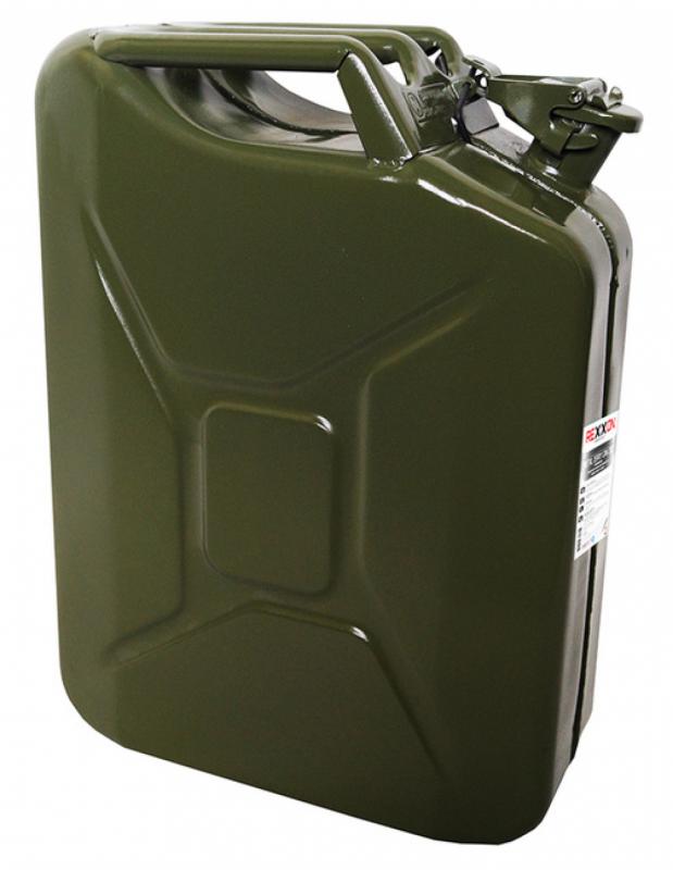 Канистра металлическая 20л. (оливковая) Стандарт REXXON