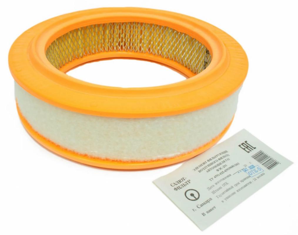 Фильтр "САЛЮТ" воздушный  ГАЗ- 24 ФЭС-291-3102,-31029 Волга,-2705,-3221,-3302