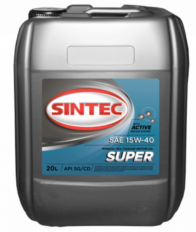 SINTEC SUPER 15W-40 20л.