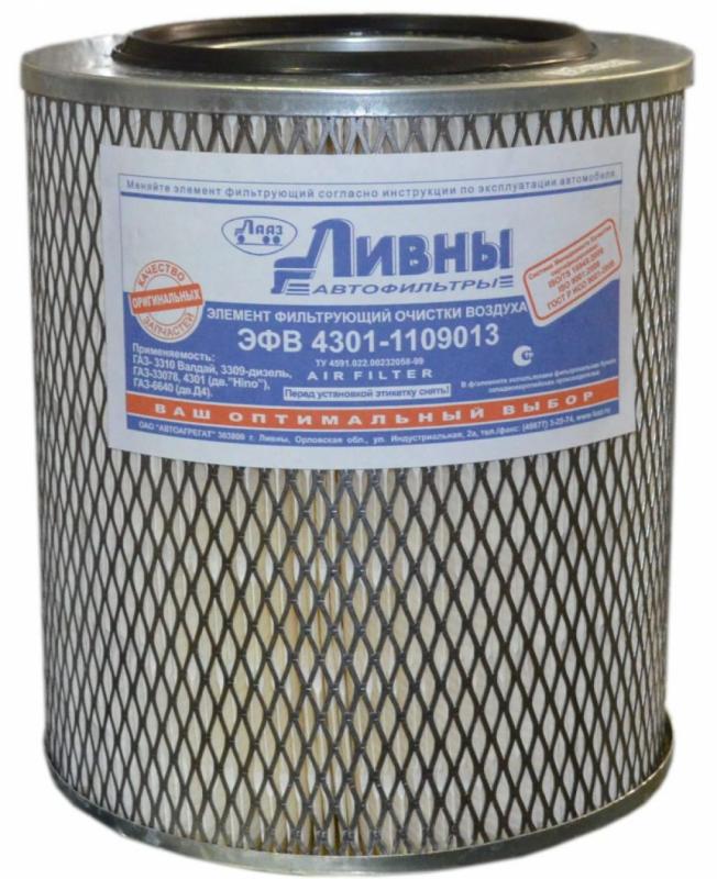 ЭФОВ Ливны 4301-1109013 ГАЗ-3309- дизель ГАЗ6640