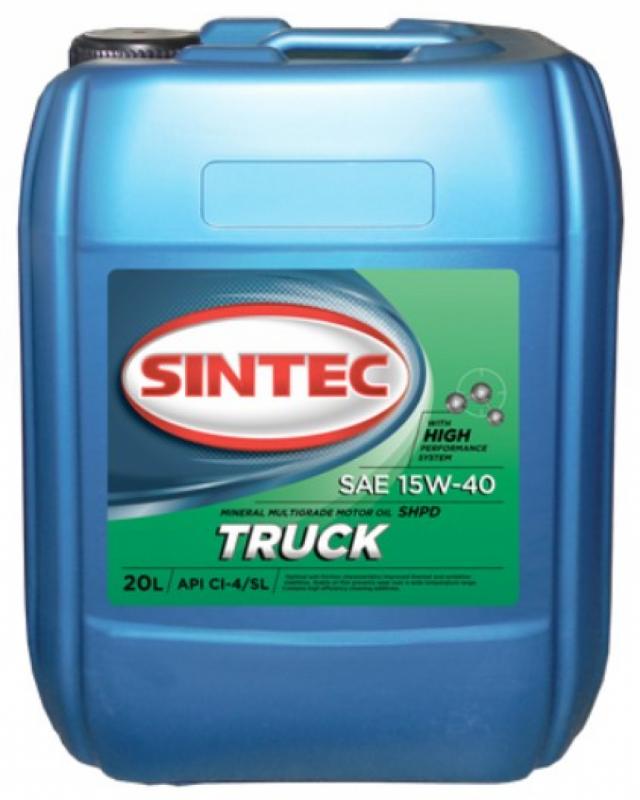 SINTEC TRUCK 15W-40 API CI-4/SL 20л.