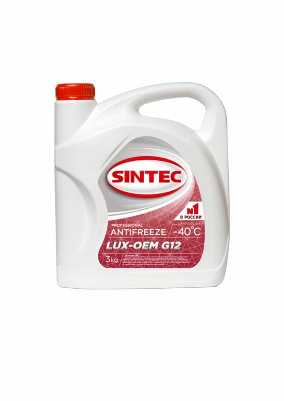 SINTEC ANTIFREEZE LUXE G12+ 3кг.