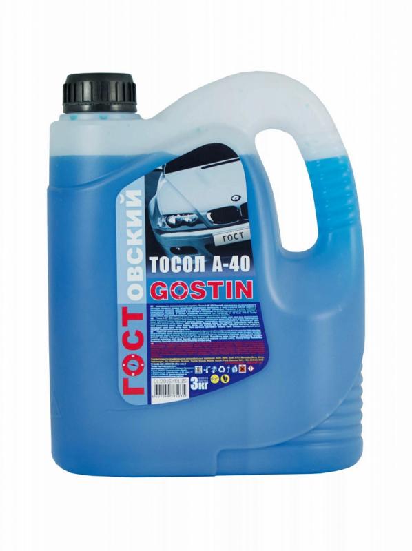 ГОСТовский тосол А-40 3кг.