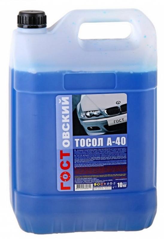ГОСТовский тосол А-40 10кг.