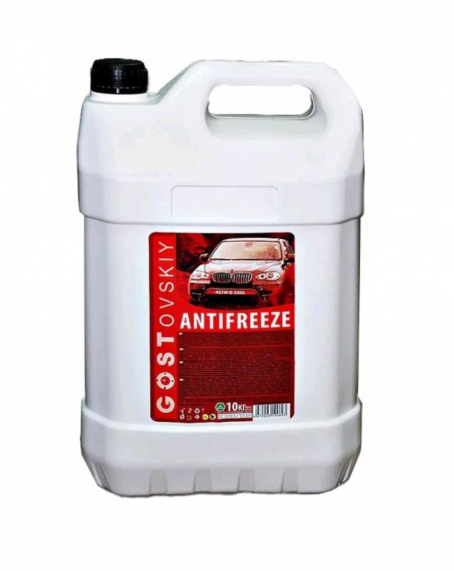 ГОСТ Антифриз красный -40 10 кг.