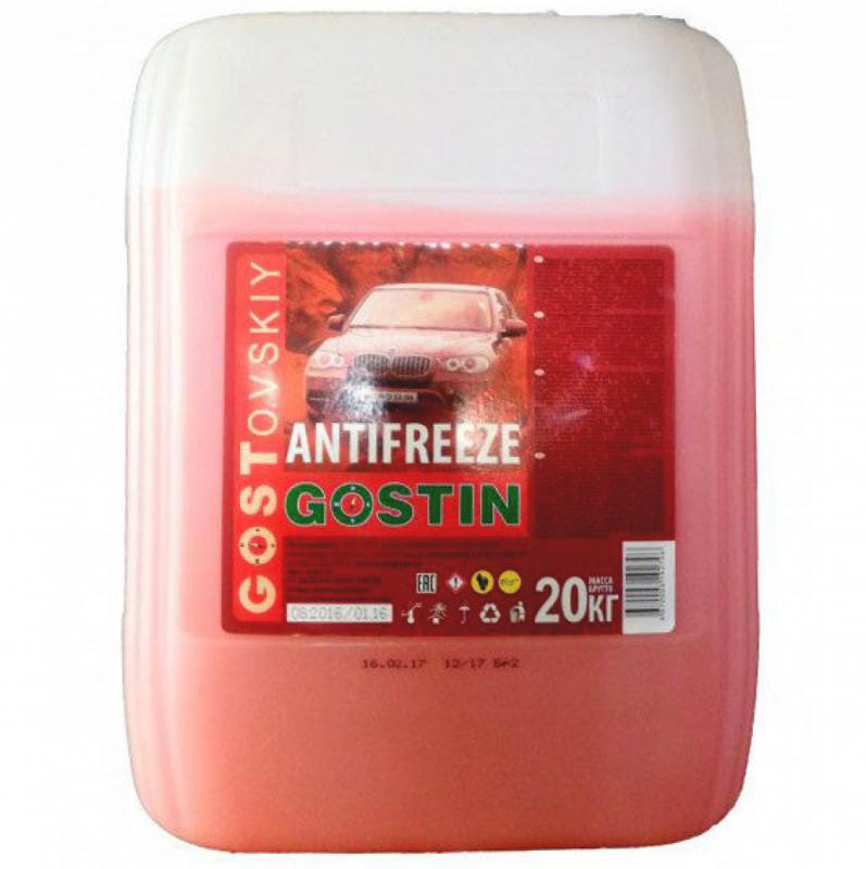 ГОСТ Антифриз красный -40 20 кг.