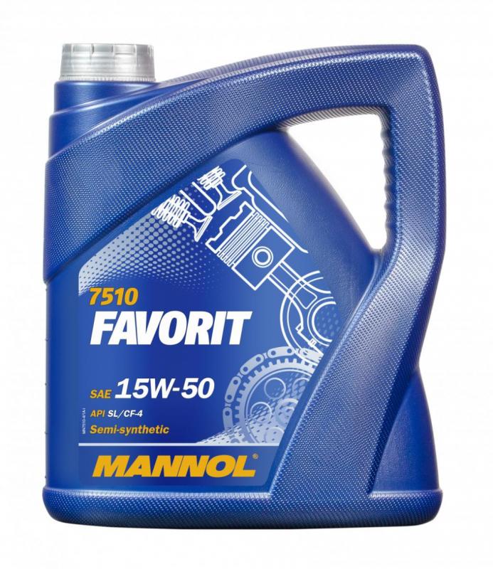 MANNOL Favorit 15W-50 4л.