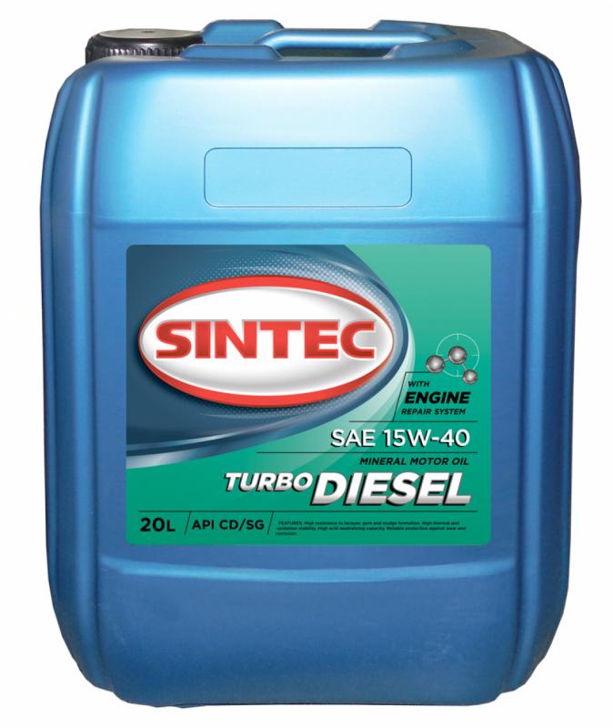 SINTEC TURBO DIESEL 15W-40 20л.
