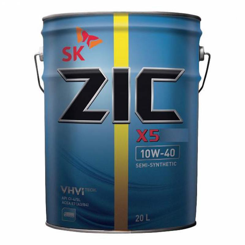ZIC X5 Diesel 10W-40 20л.