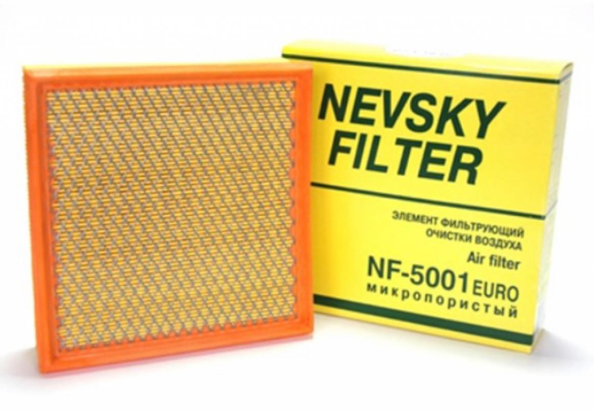 Невский фильтр очистки воздуха NF-5001MB  инжектор ВАЗ сетка,коробка