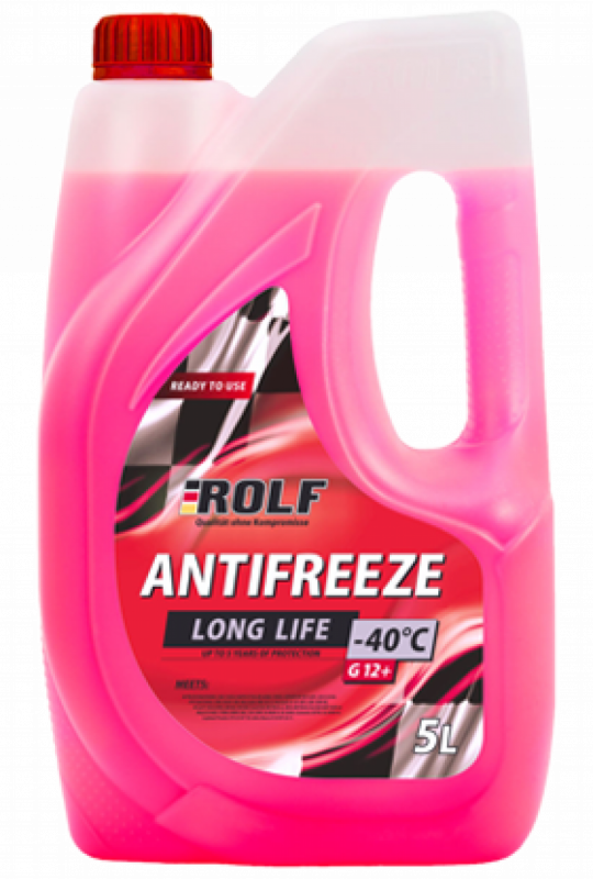 Антифриз ROLF G12+ Red 5л.