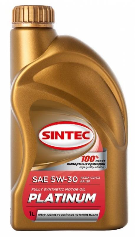 SINTEC PLATINUM SAE 5W-30 API SP ACEA C2/C3 1л.