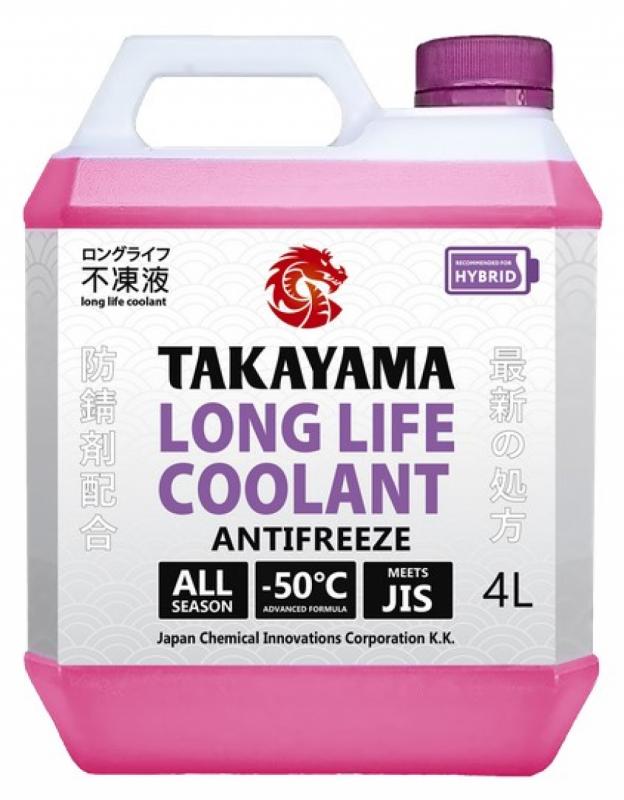 Антифриз Takayama Long Life Coolant Hybrid -50 4л