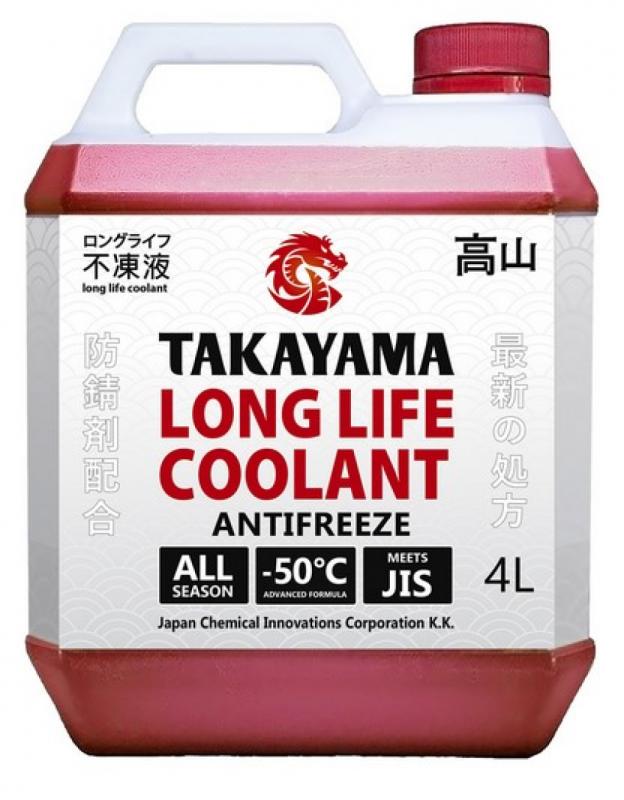 Антифриз Takayama Long Life Coolant Red -50 4л.