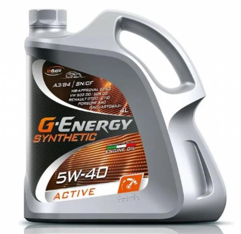 G-Energy SYNTHETIC ACTIVE 5W-40 4л.