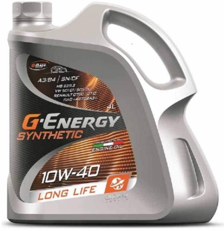 Масло G-Energy Synthetic Long Life 10W-40 4л