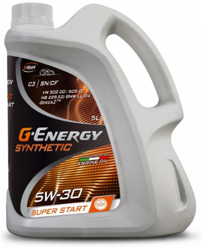 G-Energy SYNTHETIC SUPER START 5W-30 4л.