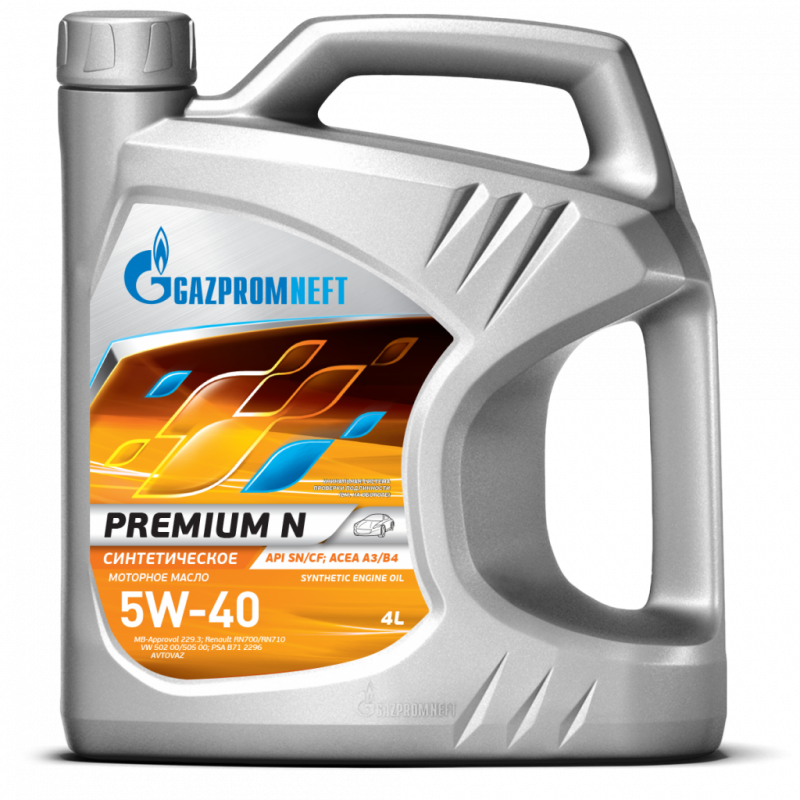 Gazpromneft Premium N 5W-40 4л.