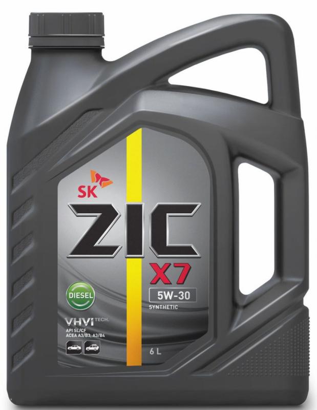 ZIC X7 Diesel 5W-30 6л.