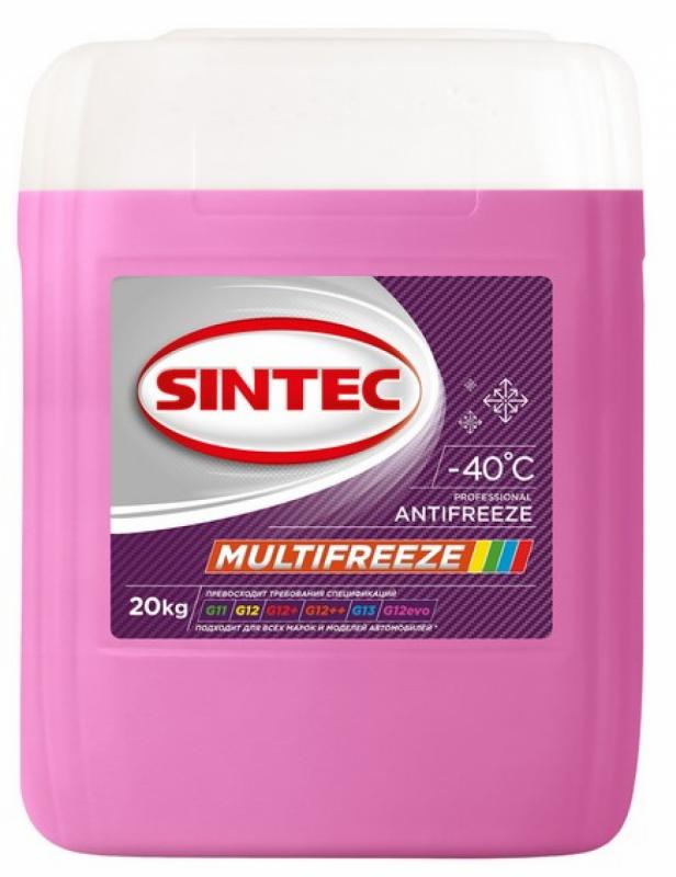 Антифриз SINTEC MULTIFREEZE 20л.