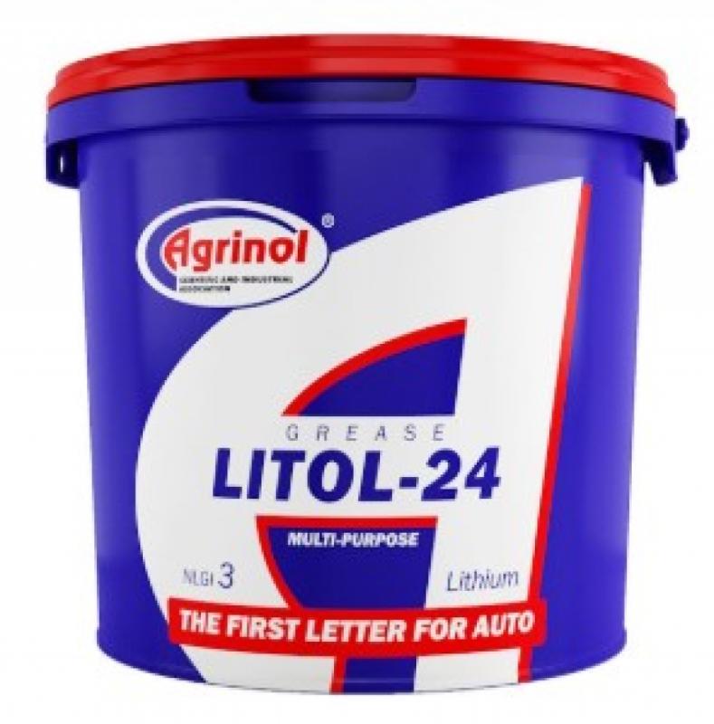 Смазка Литол-24 Люкс (ведро 9кг) Агринол