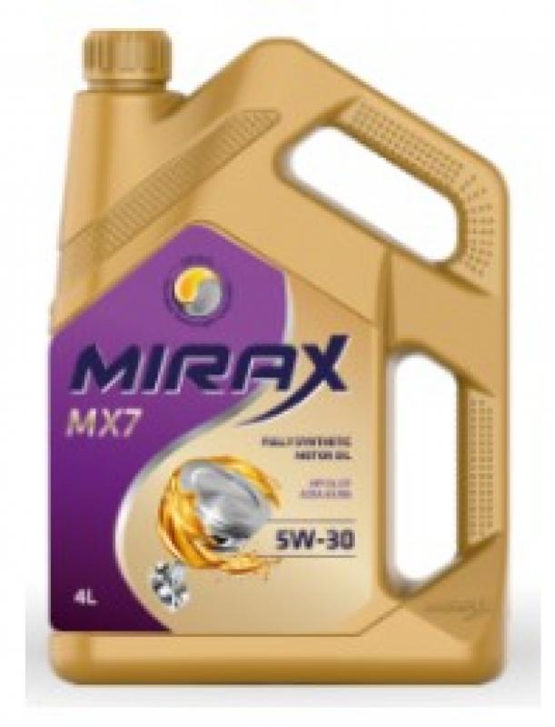 MIRAX MX7 SAE  5W-30 API SL/CF, ACEA A3/B4 4л