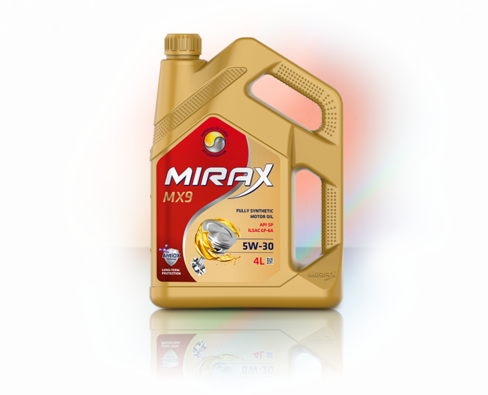 MIRAX MX9 SAE  5W-30 API SP, ILSAC GF 6A 4л