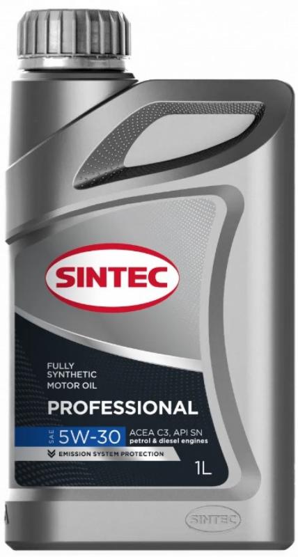 SINTEC PROFESSIONAL SAE 5W-30 API SN ACEA C3 1л.