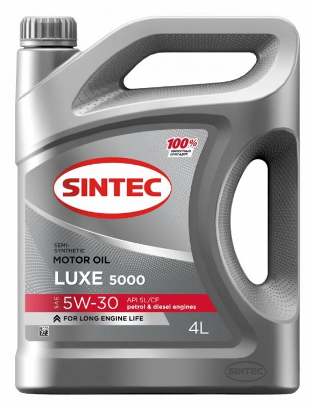 SINTEC LUXE 5000 5W-30 SL/CF 4л.