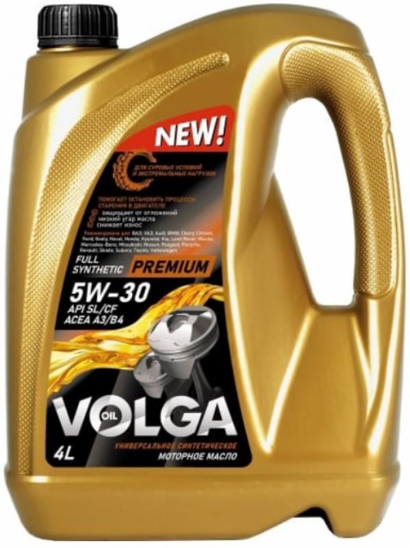 Волга-Ойл Premium 5W-30 A3/B4 SL/CF 4л