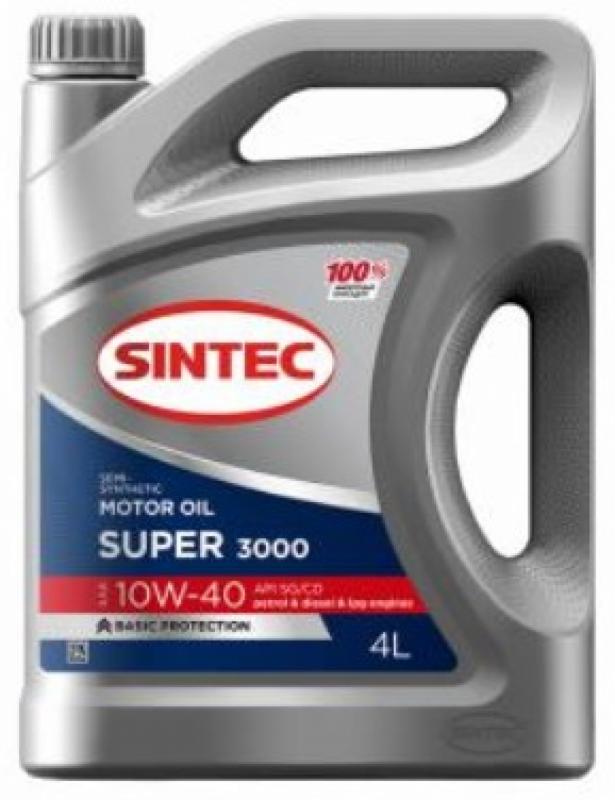 SINTEC SUPER 3000 10W-40 4л.