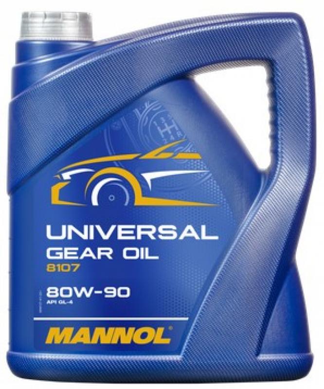 MANNOL 8107 масло транс. Universal Getriebeoel 80W-90 API G-4 4л