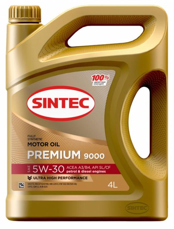 SINTEC PREMIUM 9000 5W-30 A3/B4 4л.