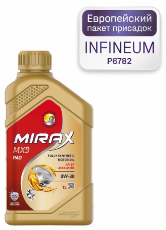 MIRAX MX9 SAE 0W-30 API SP 1л.