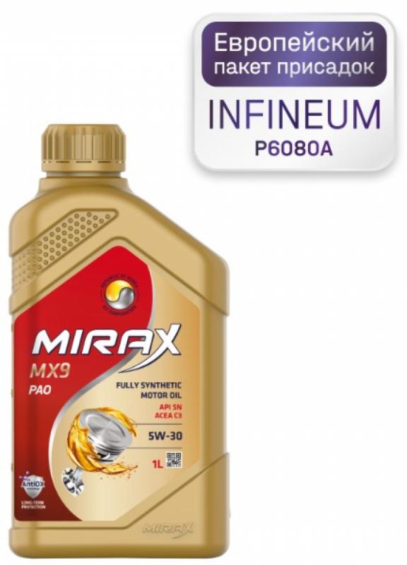 MIRAX MX9 SAE 5W-30 API SN, ACEA C3 1л.