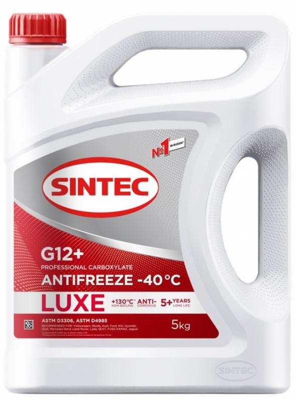 Sintec Antifreeze Luxe G12+ red -40 5кг
