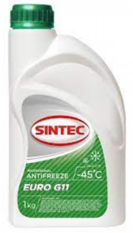 Sintec Antifreeze Euro G11 green -40  1кг