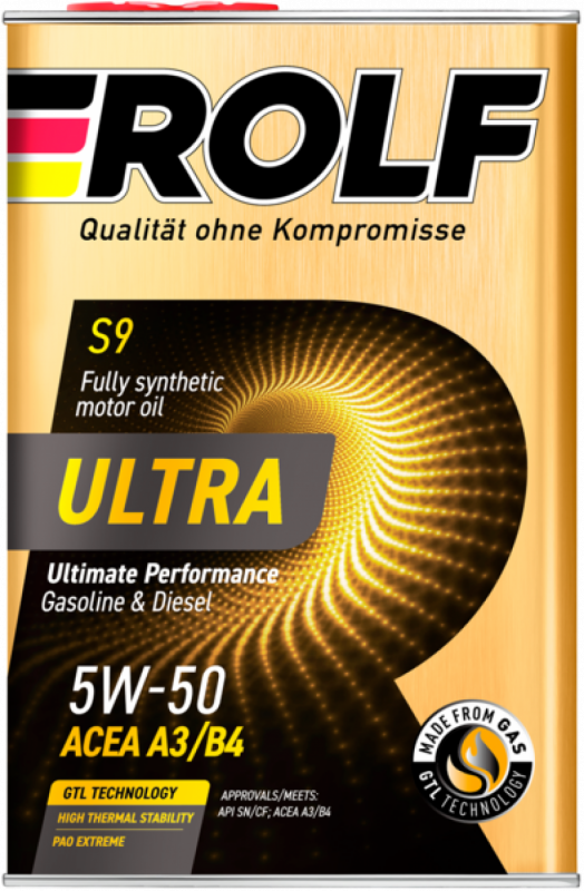 Rolf Ultra 5W-50 A3/B4 SN/CF 1л.