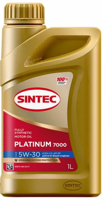 SINTEC PLATINUM SAE 5W-30 API SP ACEA C3 1л.