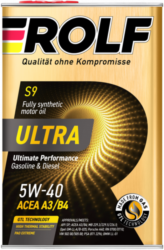 Rolf Ultra 5W-40 A3/B4 SP 4л.