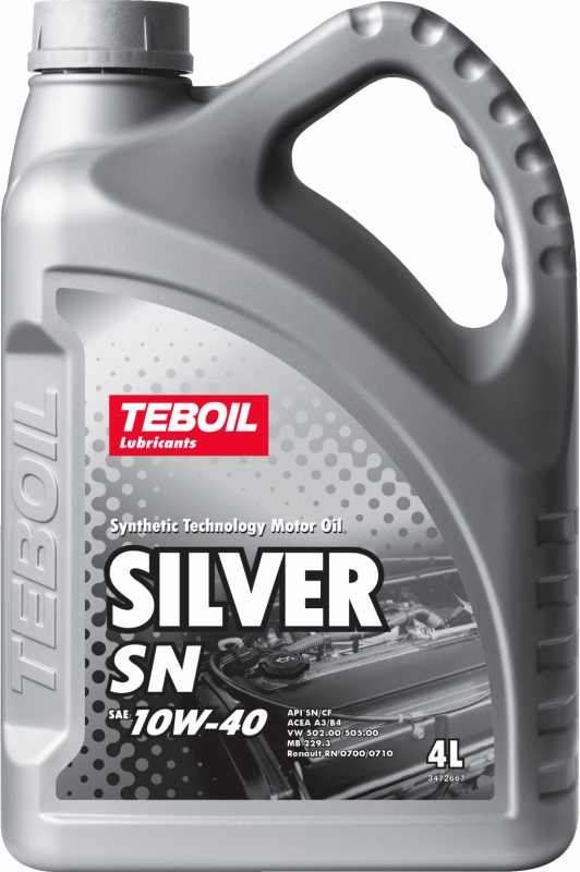 TEBOIL Silver SN 10W40 4л.