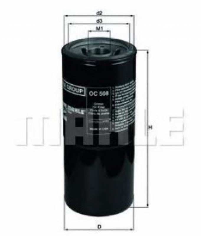 MAHLE OC508