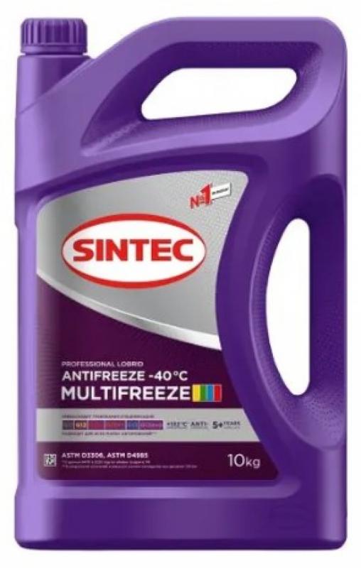 Антифриз SINTEC MULTIFREEZE 10л. по цене 8л. АКЦИЯ
