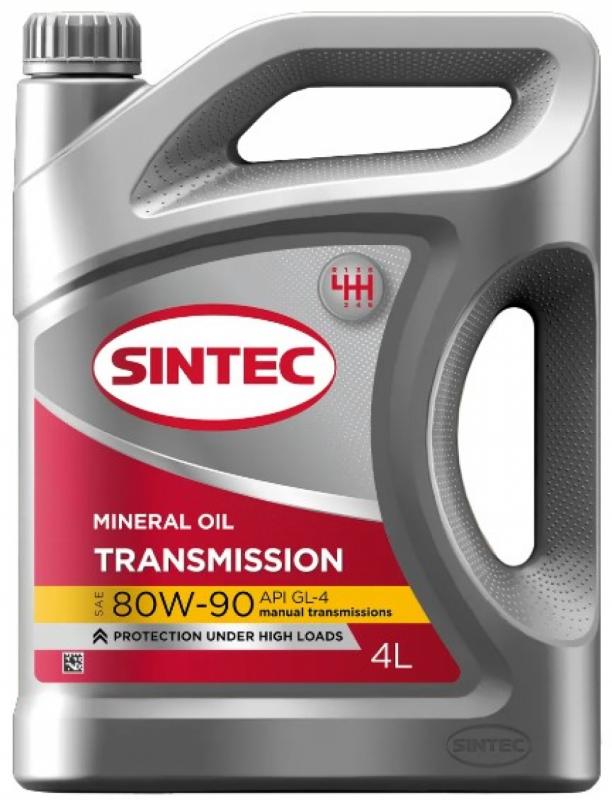 SINTEC TRANSMISSION ТМ4 SAE 80W-90 API GL-4 4 л.