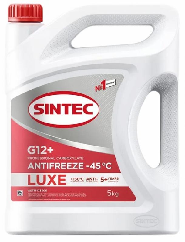 Sintec Antifreeze Luxe G12+ red -45 5кг.