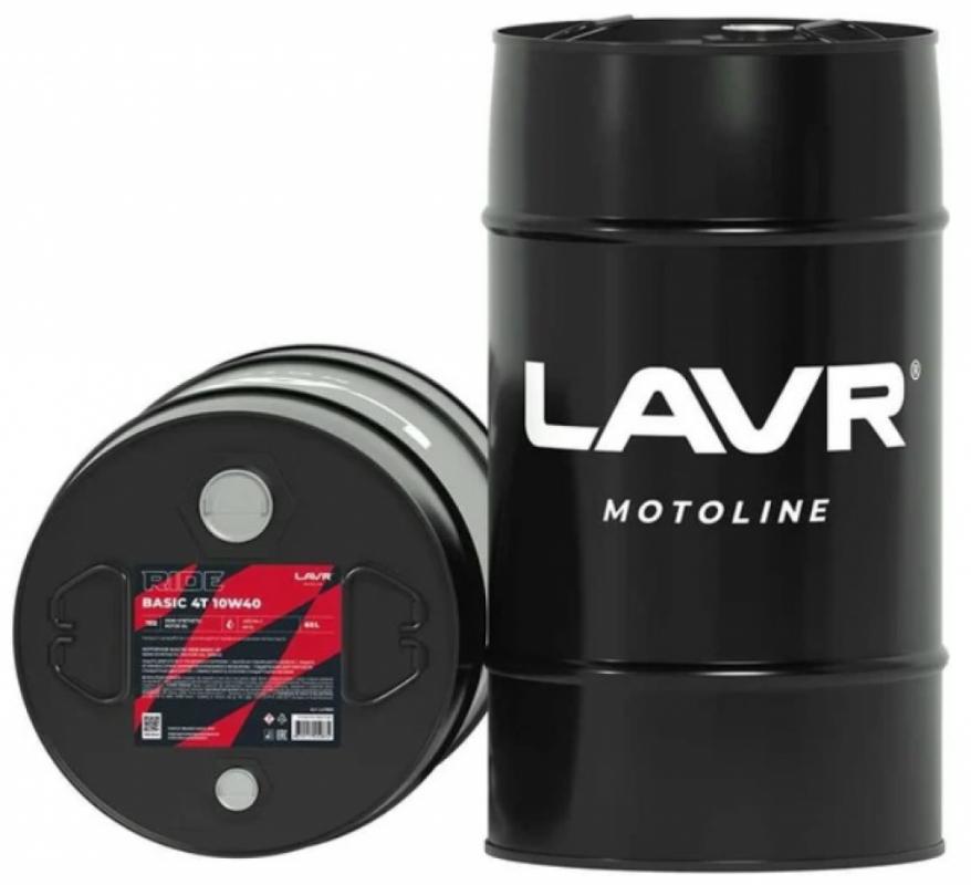 Моторное масло RIDE BASIC 4T 10W40 SL, 60 л / Ln7850